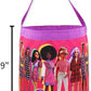 Barbie Collapsible Nylon Basket Bucket Tote Bag