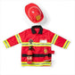 Melissa & Doug Melissa Doug Fire Chief Role Play Costume Dress-Up Set Pretend Fire