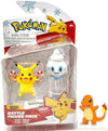 Pokemon Battle Figure Action Ready 2 Pack with Bonus Sticker Winter Holiday Christmas
