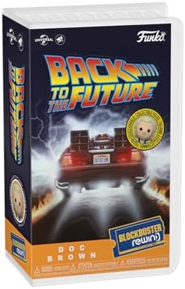 Funko Rewind Back to The Future - Doc Dr. Emmett Brown - 16 Odds for Rare Chase Variant - Styles May Vary - Back to The Future - Collectable Vinyl Figure