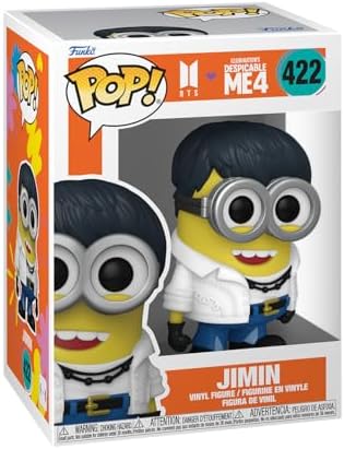 Funko POP Rocks Minions X BTS - Jimin - BTS Minions - Collectable Vinyl Figure