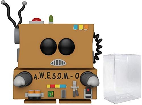 Funko Pop Animation South Park - Awesom-O Vinyl Figure Bundled with Pop Box Protector Case