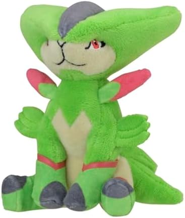 Pokemon Center Sitting Cuties Virizion Plush 640 - Generation 5 - 6 In