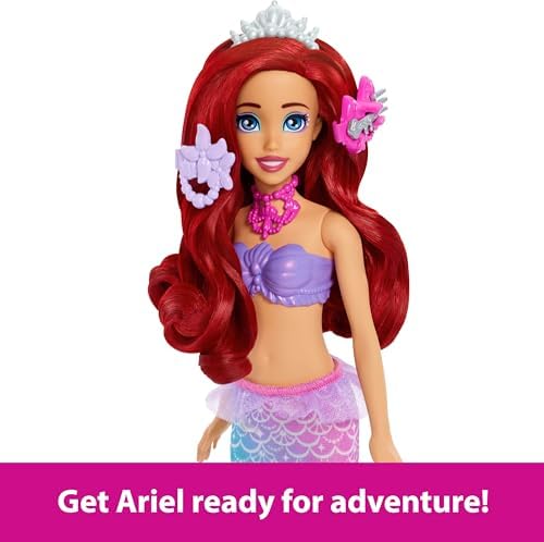 Mattel Disney Princess Ariel Vanity Pop Mermaid Fashion Doll