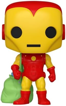 Funko POP Marvel Holiday - Iron Man with Bag - Marvel Comics - Collectable Vinyl Figure