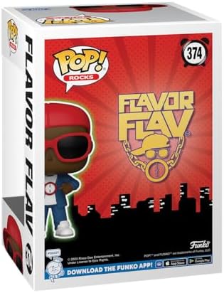 Funko POP Rocks Flavor Flav - Flavor of Love - Collectable Vinyl Figure