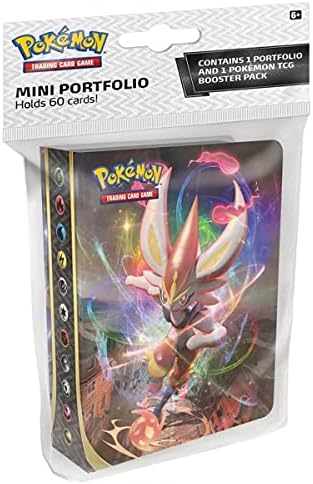 Pokemon 173-80699 Sword Shield Rebel Clash-Mini Portfolio with Booster
