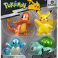 Pokemon Select Metallic Battle Pack - Four 3-inch Battle Figures with Special Metallic
