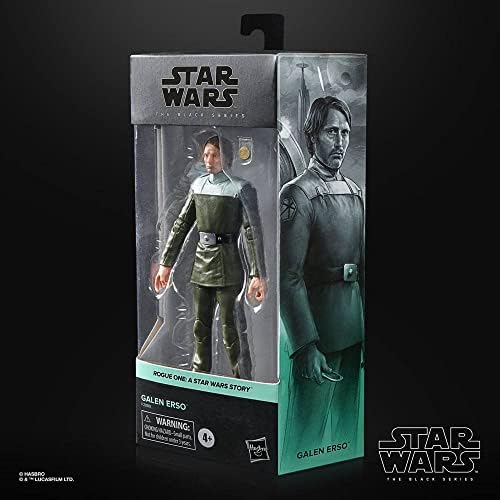 Hasbro Black Series Rogue One Galen ERSO de Star Wars Figure Multi-Colour