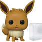Pokemon - Eevee 626 Pop Vinyl Figure Bundled with Compatible Pop Box Protector Case