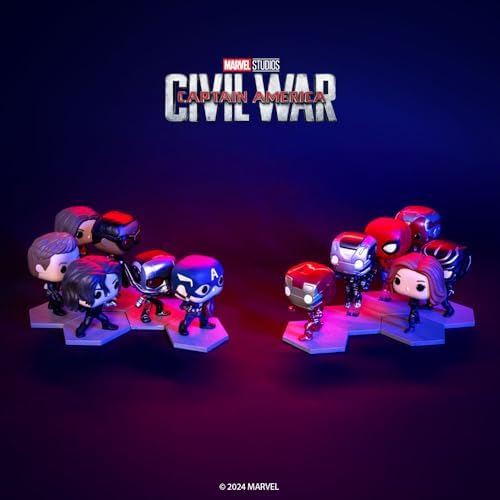 Funko Pop Marvel Captain America Civil War Build A Scene - Falcon Figure 10 of 12 - Amazon - Collectable Vinyl Figure