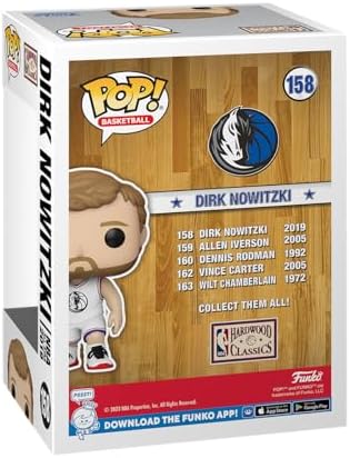 Funko POP NBA Legends - Dirk Nowitzki - 2019 - Collectable Vinyl Figure