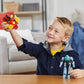 Transformers EarthSpark Cyber-Combiner Terran Twitch and Robby Malto Robot Action Figures