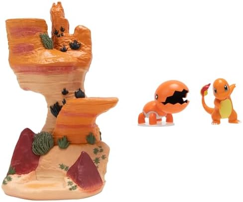 Pokemon Select Forest Environment - Multi-Level Display Set with 2-Inch Bulbasaur and