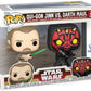 Funko Pop Star Wars Qui-Gon Jinn vs Darth Maul 2-Pack Vinyl Figure Shop