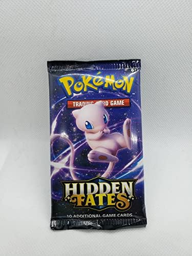 Pokemon Hidden Fates - Pokemon Single Booster Pack 10 Cards