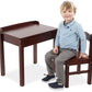 Melissa & Doug Melissa Doug Wooden Lift-Top Desk Chair - Espresso
