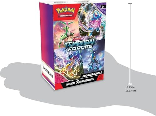 Pokemon TCG Scarlet and Violet Temporal Forces Booster Bundle