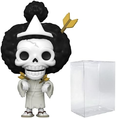 Funko POP One Piece - Brook Bonekichi Funko Pop Vinyl Figure Bundled with Compatible Pop