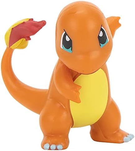 Pokemon Fire and Water Battle Pack - Includes 4.5 Inch Flame Action Charizard and 2