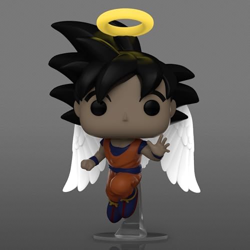 Funko Pop Animation Dragon Ball Z - Goku with Wings Angel 2 Piece Bundle - Common Chase