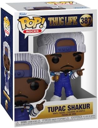 Funko POP Rocks Tupac 90's - Collectable Vinyl Figure