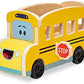 Melissa & Doug Melissa Doug Blue's Clues You Wooden Pull-Back School Bus 9 Pieces