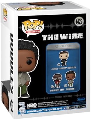 Funko POP TV The Wire - Bubbles - Collectable Vinyl Figure