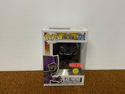 Funko POP Marvel Black Panther - Purple Glow Black Panther Target