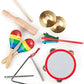 Melissa & Doug Melissa Doug Band-in-a-Box Clap Clang Tap - 10-Piece Musical Instrument