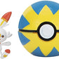 Pokemon Clip N Go Scorbunny with Quick Ball Battle Ready Action Figure