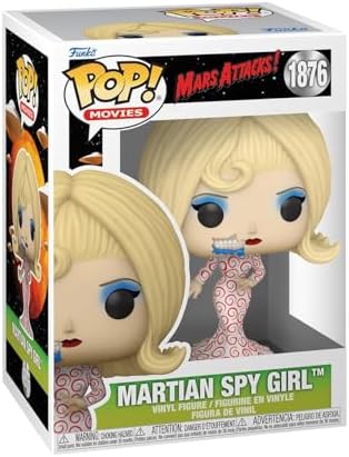 Funko POP Movies Mars Attacks - Alien Woman - Mars Attacks Film - Collectable Vinyl Figure