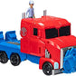 Transformers EarthSpark Spin Changer Optimus Prime 8-Inch Action Figure with Robby Malto