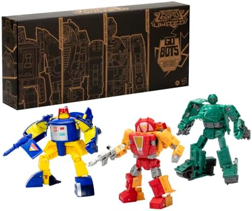 Transformers Generations Selects Legacy United Deluxe Class Go-Bot Guardians 3-Pack