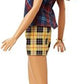 Barbie Fashionistas Doll 52 Plaid On Plaid
