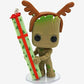 Funko POP Marvel Holiday Guardians of The Galaxy - Groot Funko Vinyl Figure Bundled with