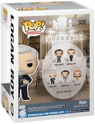 Funko POP TV Succession - Logan Roy - Collectable Vinyl Figure