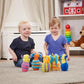 Melissa & Doug Melissa Doug Fuzzy Monster Bowling Pins and Ball With Mesh Storage Bag - 8 Pieces Toddler Plush