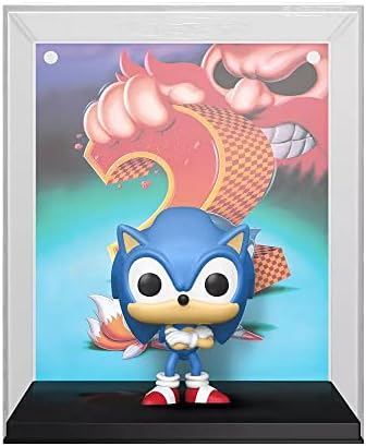 Funko Pop Game Cover Sonic The Hedgehog 2 Figure Packed in Hard case