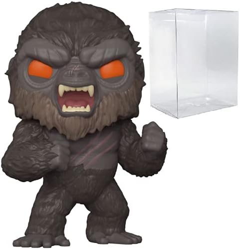 Funko POP King Kong Battle Ready 1020 Movies Godzilla vs Kong Vinyl Figure Bundled with