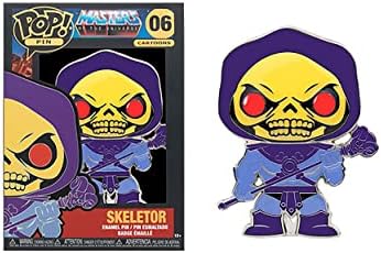 Funko Pop Pins Masters of The Universe - Skeletor with Glow in The Dark Eyes