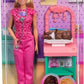 Barbie Doctor Doll with Blonde Fashion Doll Wearing Pink Scrubs 1 Baby with Furniture