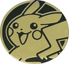 Pokemon The Pokemon Company International TCG Coin PIKACHU GOLD Large 52MM Diameter
