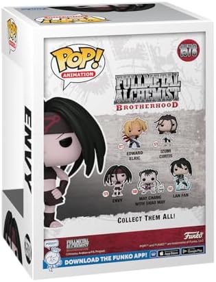 Funko Pop Animation Fullmetal Alchemist Brotherhood - Envy - Full Metal Alchemist - Collectable Vinyl Figure