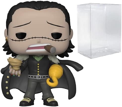 Funko POP One Piece - Crocodile Funko Pop Vinyl Figure Bundled with Compatible Pop Box