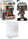 Funko Pop Star Wars Mandalorian - Cobb Vanth Bundled with EcoTEK Pop Protector