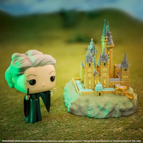 Funko Pop Town Harry Potter Chamber of Secrets 20th Anniversary - Minerva McGonagall with Hogwarts - Collectable Vinyl Figure