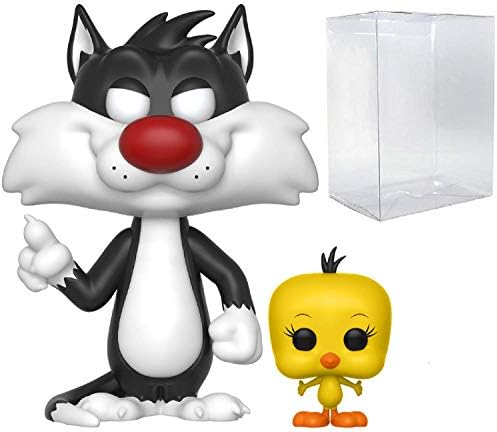 Funko Pop Animation Looney Tunes - Sylvester and Tweety Vinyl Figure Bundled with Pop Box