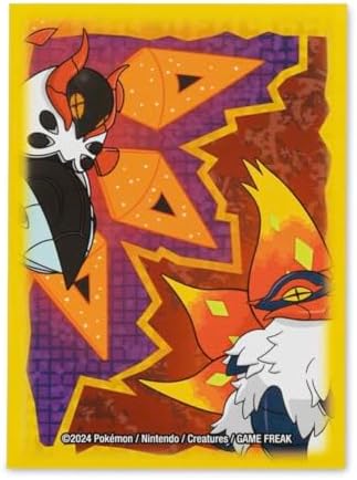 Pokemon Center Pokemon TCG Slither Wing Iron Moth Card Sleeves 65 Sleeves