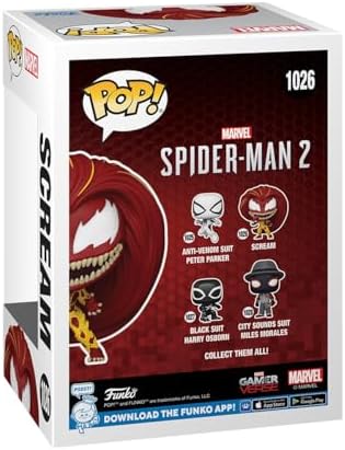 Funko Pop Marvel Gamerverse - Spider-Man 2 Scream - Spider-Man 2 Video Game - Collectable Vinyl Figure